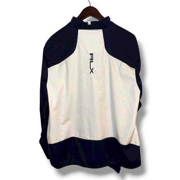 Polo Ralph Lauren RLX Big Pony Full Zip Water Resistant Rain Jacket L - Picture 8 of 12